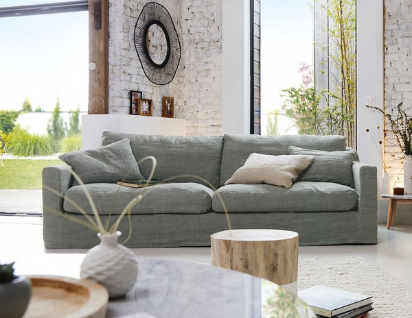 Linen - sofa BISCARROSSE NEW LIN stonewashed