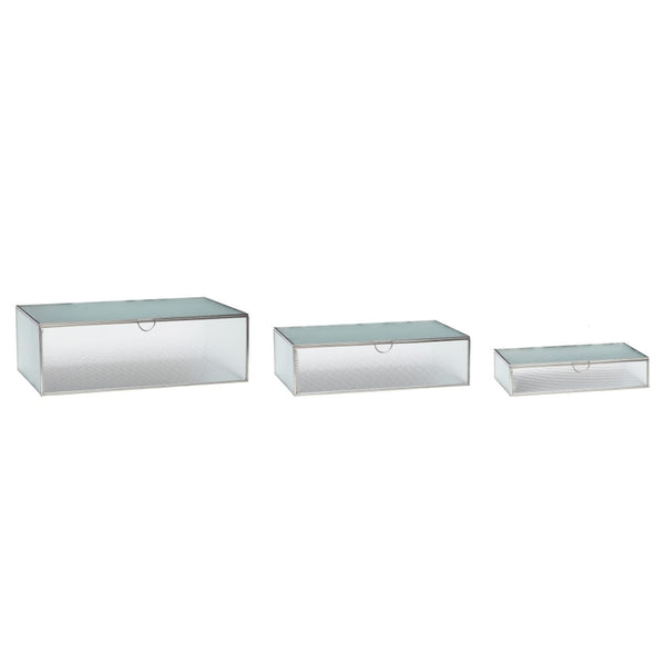 GLASS BOX set of 3