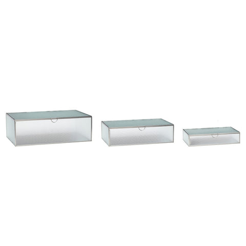 GLASS BOX set of 3