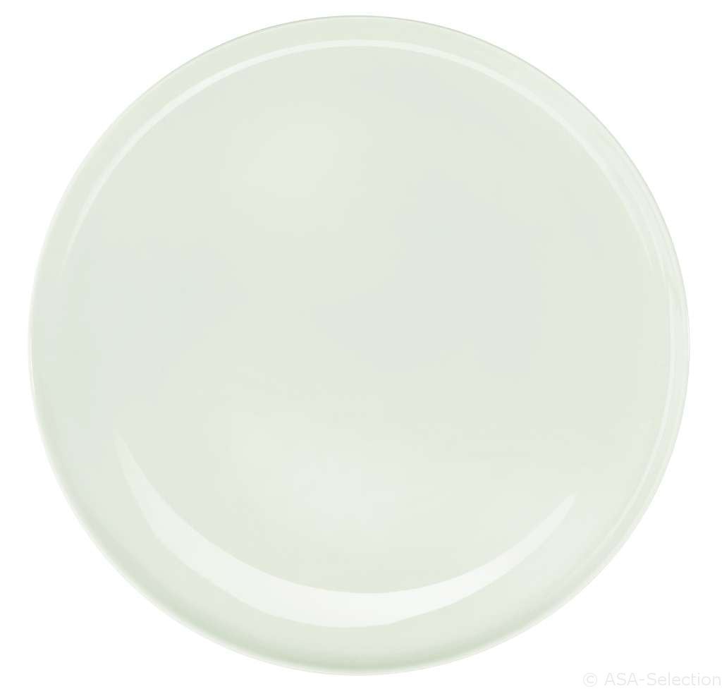 COUPE PLATE HUMMINGBIRD white set of 6
