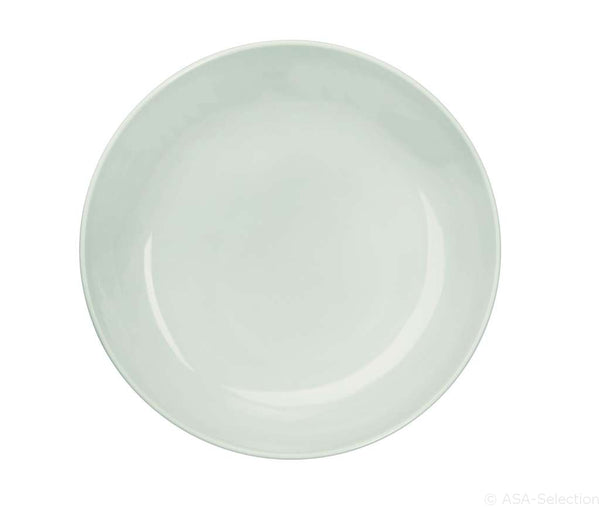COUPE PLATE HUMMINGBIRD white set of 6