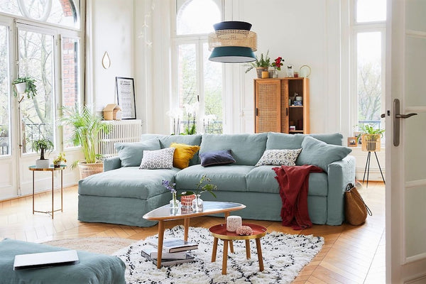 Leinen - Schlafsofa BIDART SWEET LIN