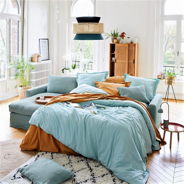 Leinen - Schlafsofa BIDART SWEET LIN