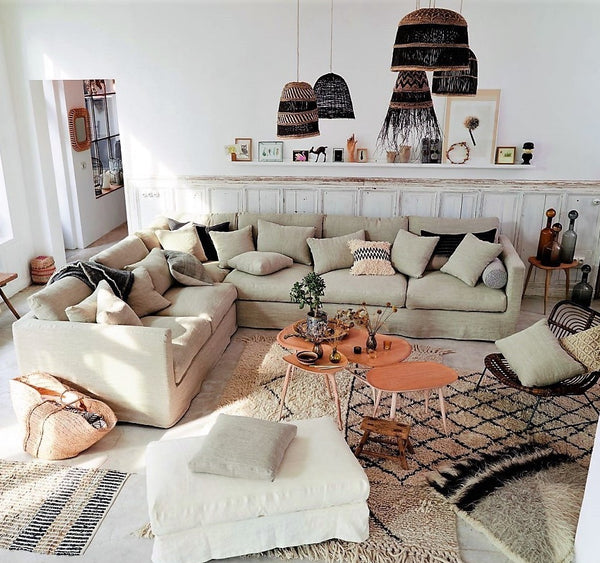 Leinen Sofa NOMAD SWEET LIN