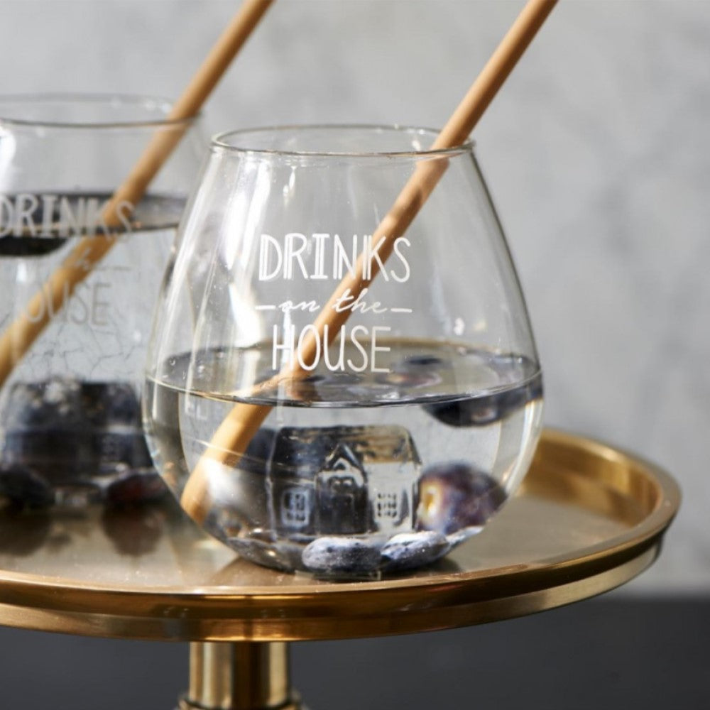 DRINKS ON THE HOUSE Glas 6er Set