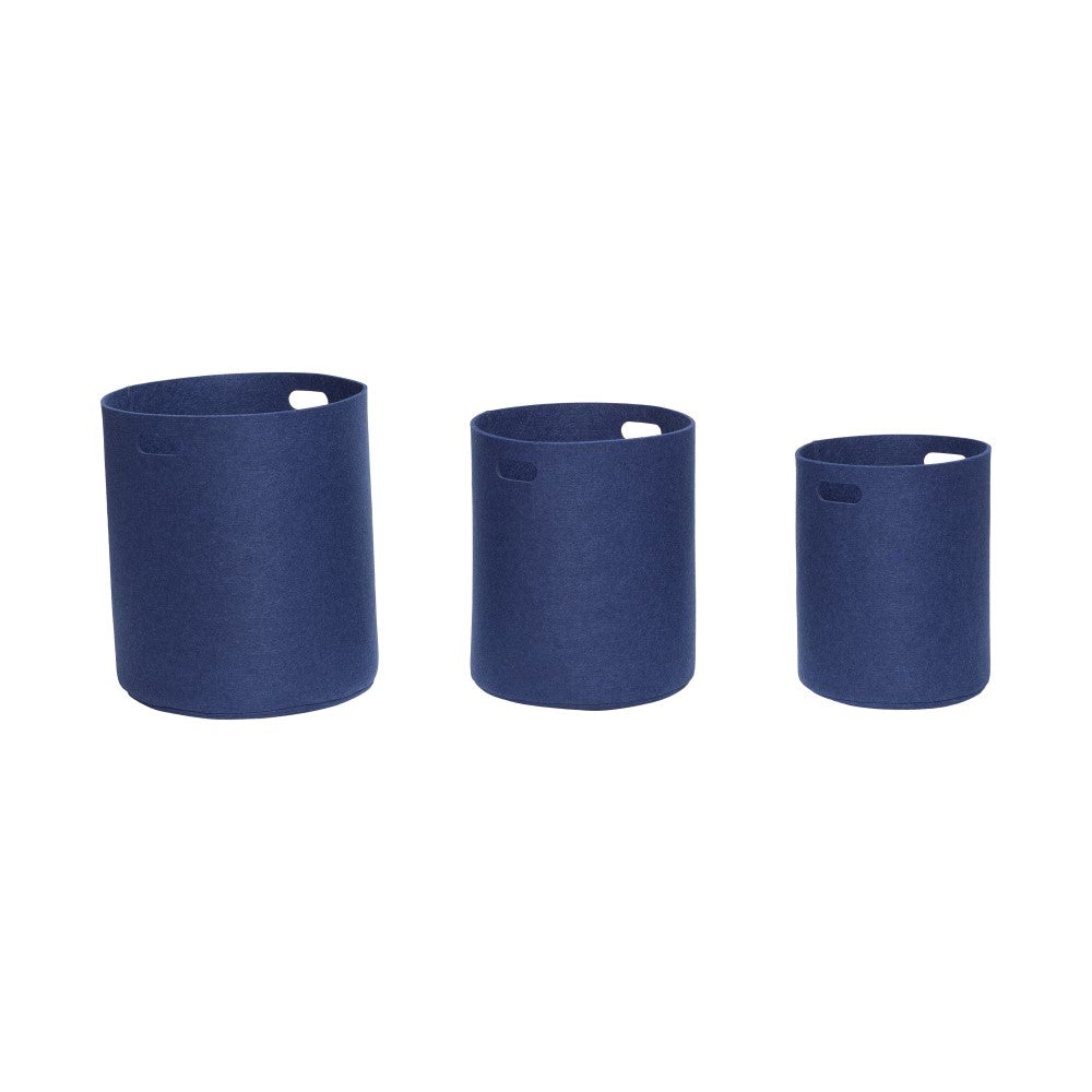 FELT BASKET set of 3