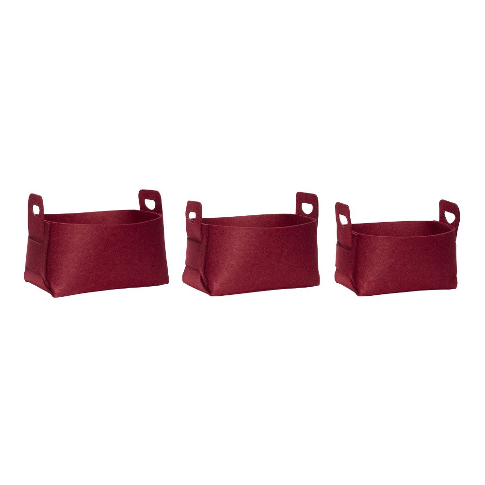 FILZKORB  3er Set