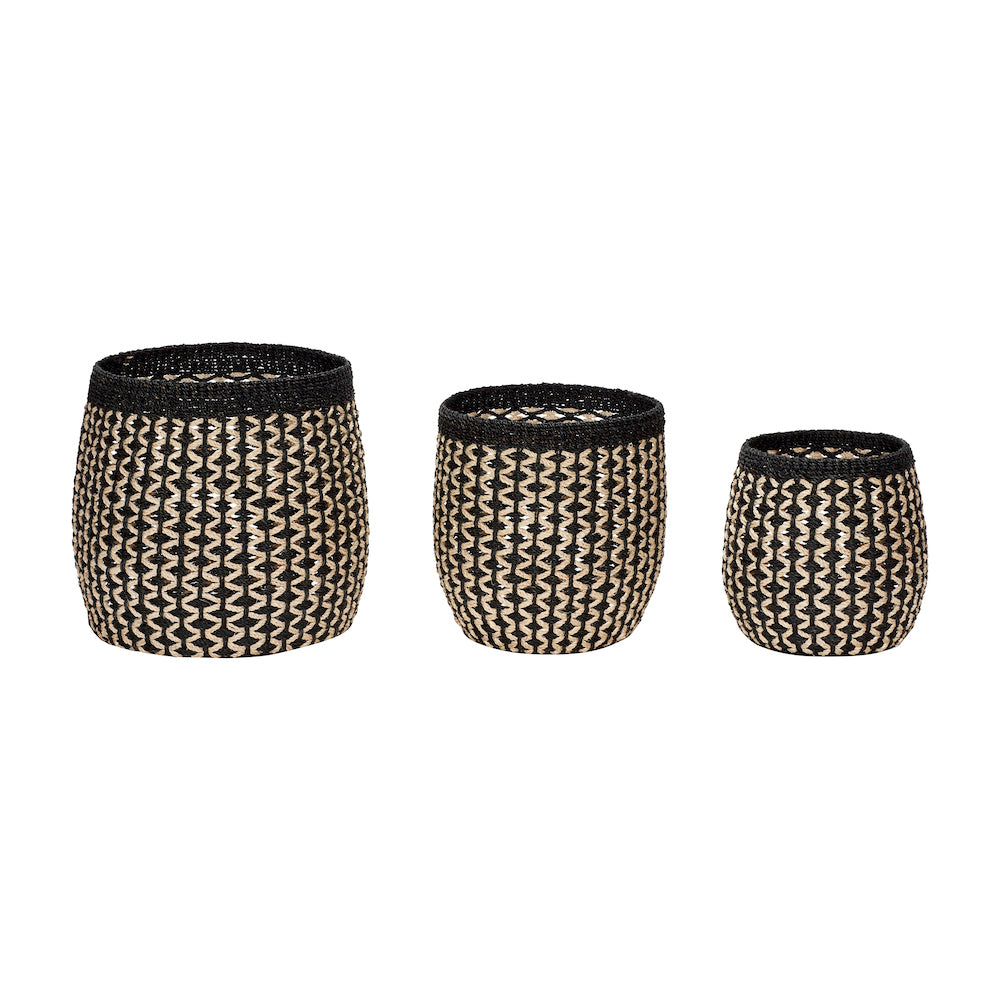 BASKET Abaca Set of 3