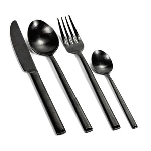 BESTECK Set Stonewashed schwarz
