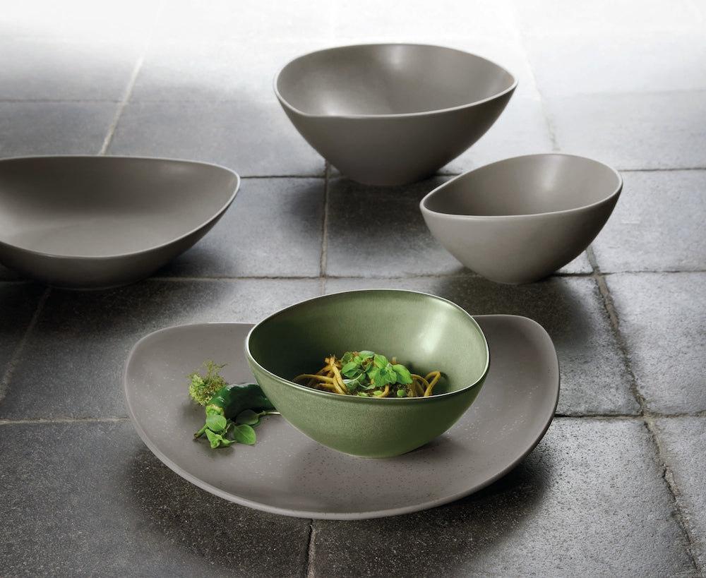 SALATTELLER CUBA grau 6er Set
