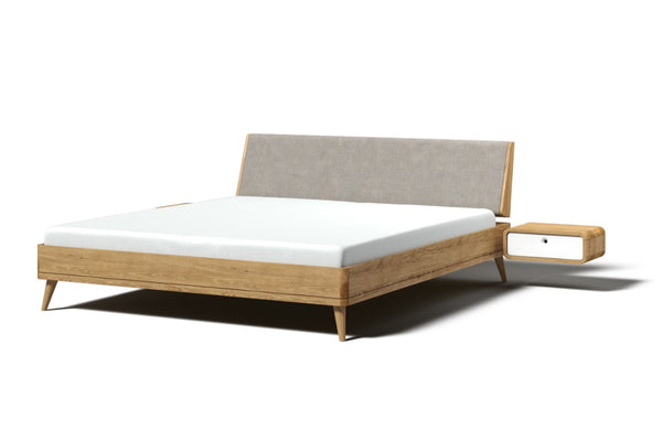 TERRA bed with nightstand