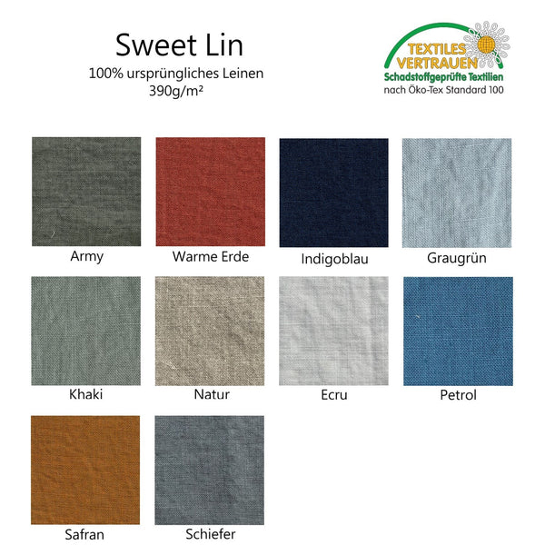 Linen - sofa bed BIDART SWEET LIN