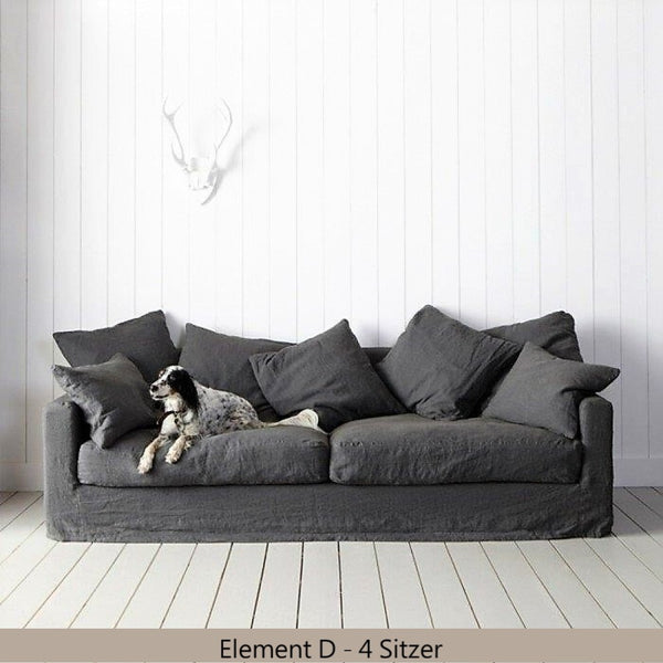 Linen - Sofa BIARRITZ NEW LIN stonewashed