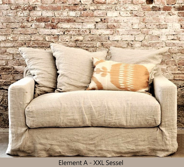 Linen - Sofa BIARRITZ SWEET LIN