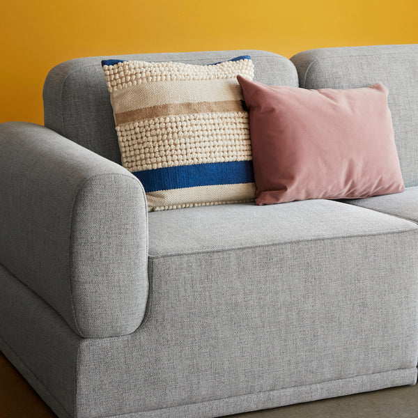 MODULSOFA 3 Sitzer mit Sitzpuff