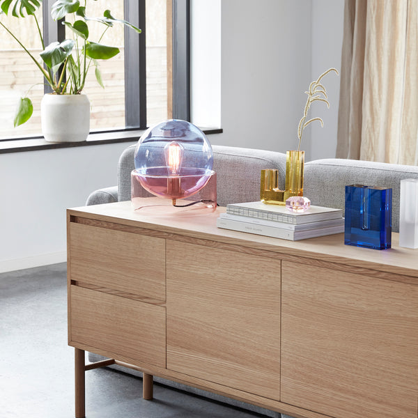 VASE  Blau