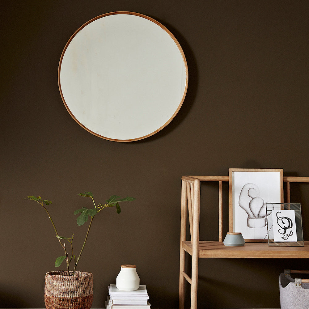 MIRROR bamboo round