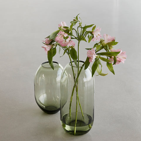 VASE  2er Set Grün