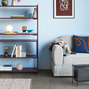 MODULSOFA 3 Sitzer mit Sitzpuff
