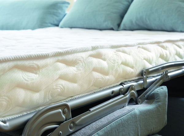 schlafsofa und sofa mit bettfunktion mit komfort - matratze 